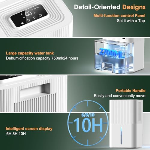 Portable Dehumidifier 91 oz White F192