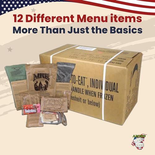 MREs (Meals Ready-to-Eat) Box A, Menus 1-12 E9170