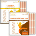 Turmeric Curcumin and Calcium Magnesium Patch Bundle Q44785