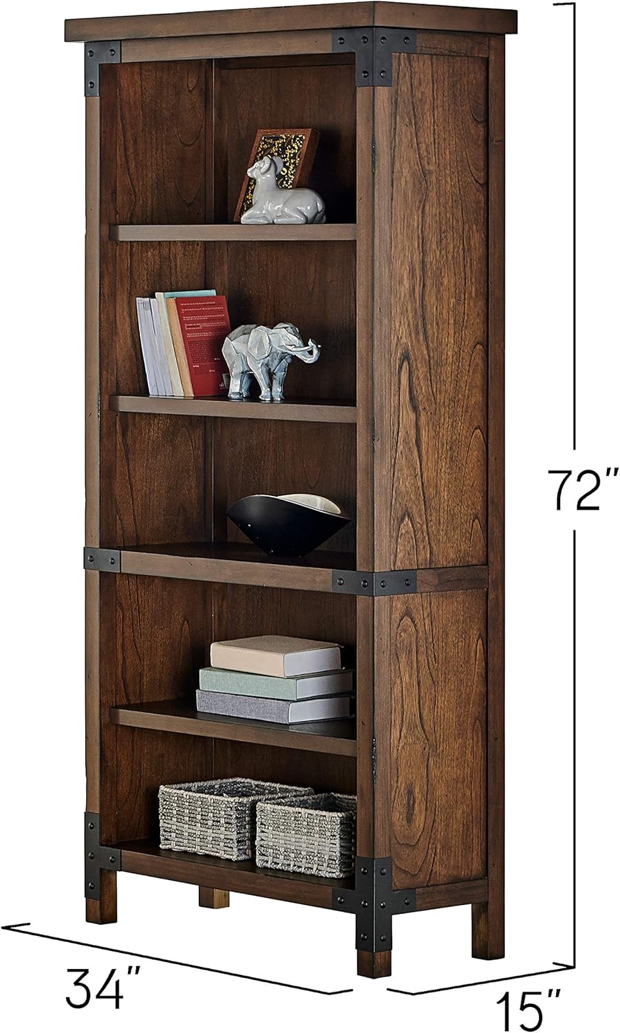 Brown Bookcase N239