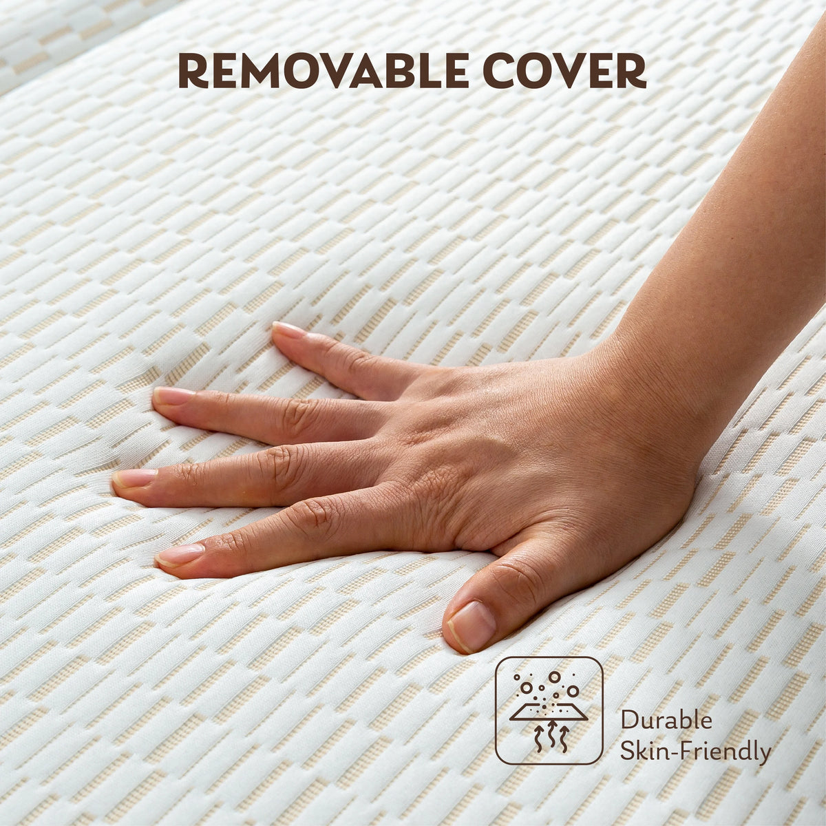 3 inch Twin Size Tri-Folding Memory Foam Mattress N901