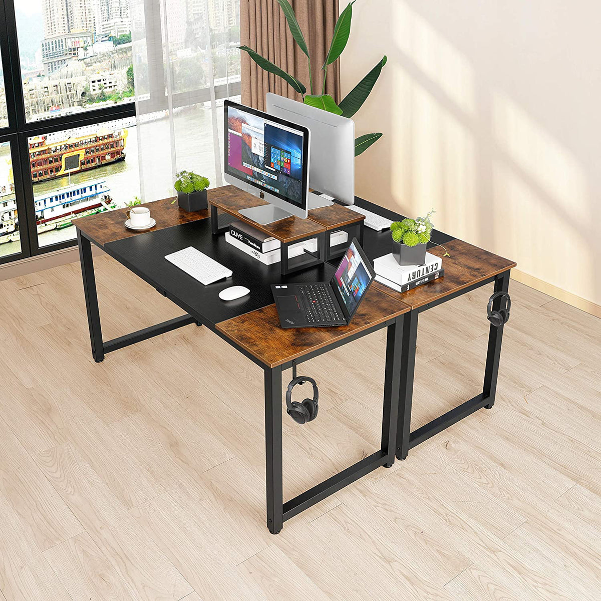 Computer Desk with Monitor Stand N40347