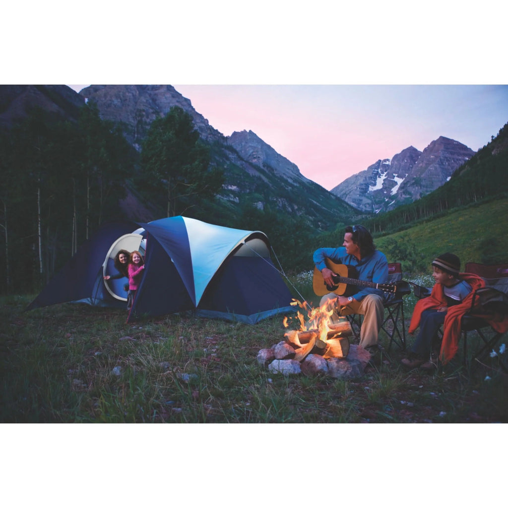 8-Person Cabin Camping Tent with LED Lighting P5884