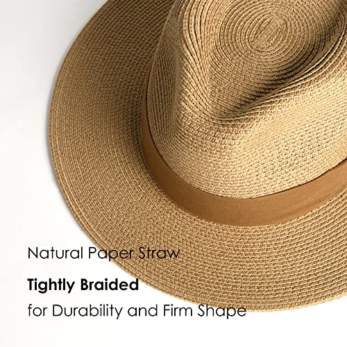 Wide Brim Straw Panama Hat O48120