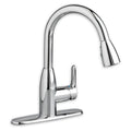 Chrome Single Handle Pull-Down Kitchen Faucet C9101