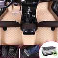Custom Car Floor Mats for Mini Cooper R56 2door 2007-2013 Black Beige S491098