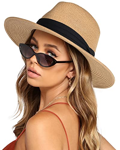 Wide Brim Straw Panama Hat O48120
