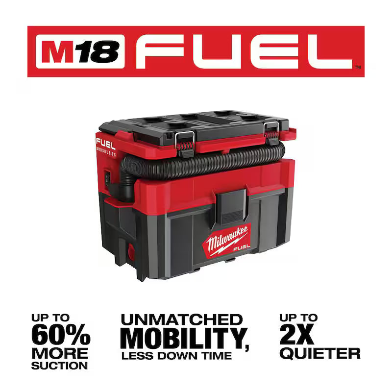 Cordless 2.5 Gal Wet/Dry Vacuum with Flexible Hose Set T61531