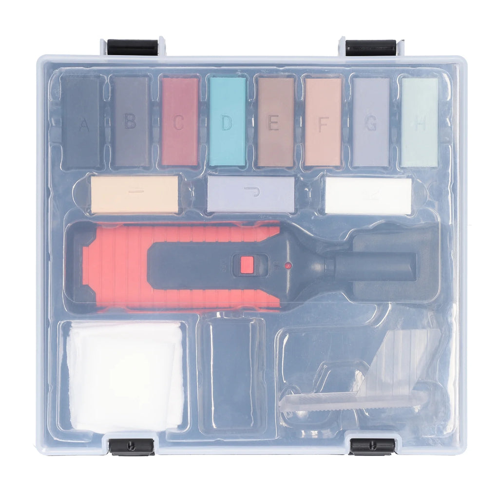 Ceramic Tile Repairing Tool Set with 11 Wax Bar T873