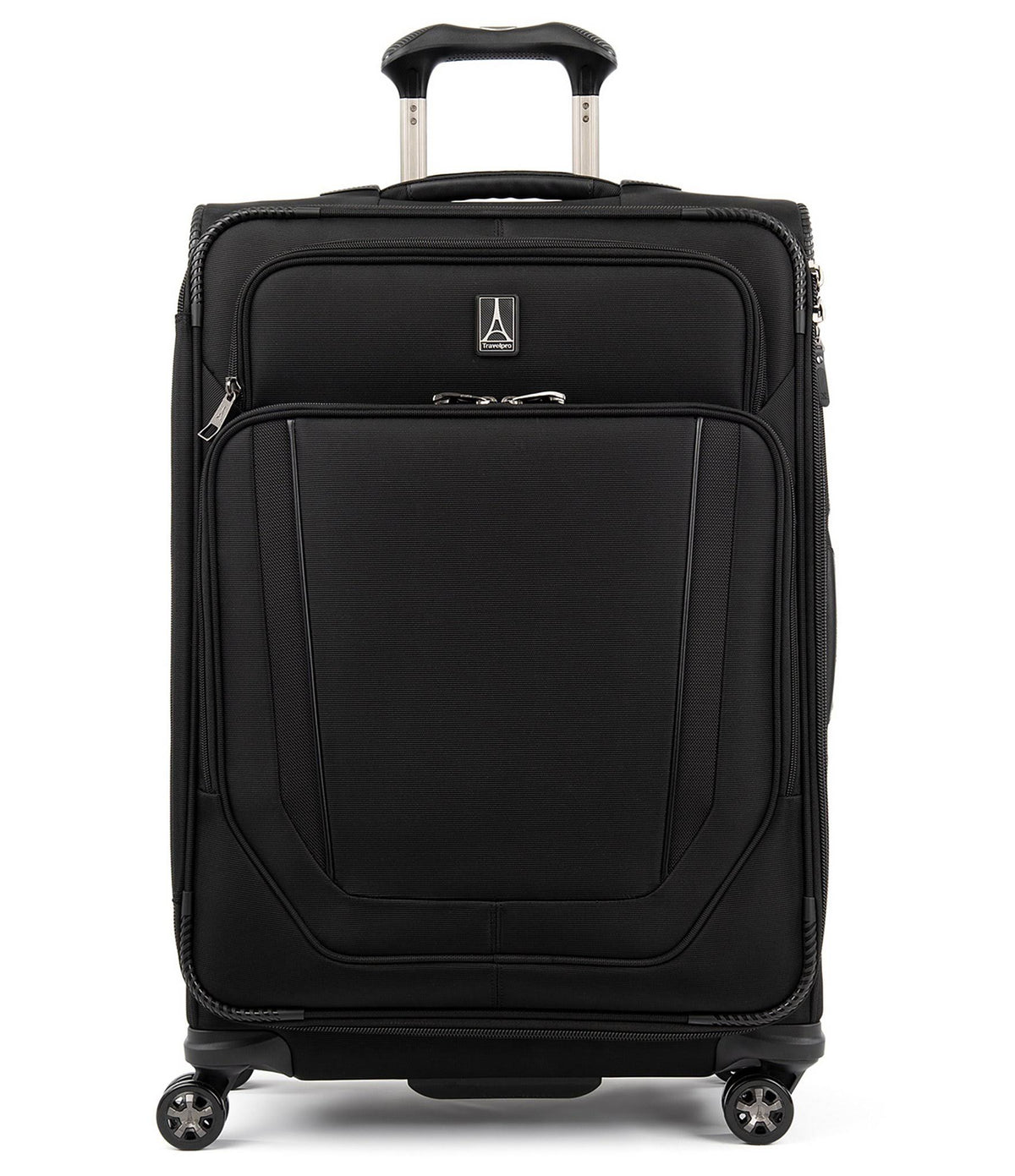 Jet Black Expandable Spinner Suiter Y2467