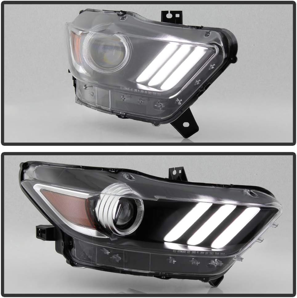 2015-2017 Ford Mustang LED Projector Headlight Assembly Right Passenger Side O624973