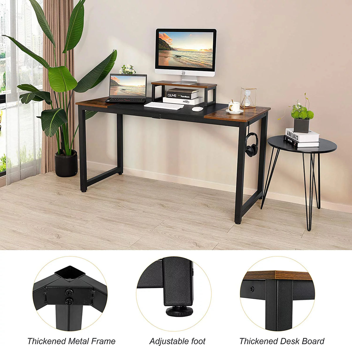 Computer Desk with Monitor Stand N40347
