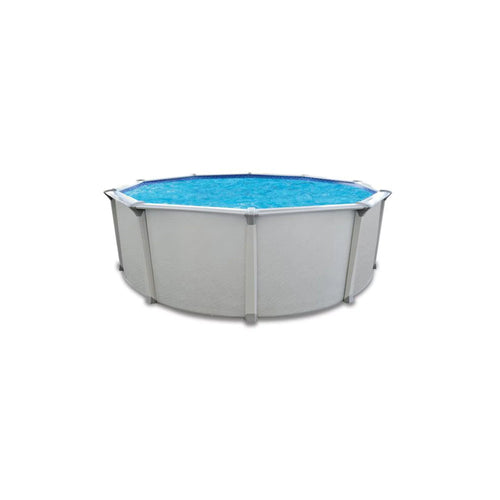 18' x 52 Round Steel and Resin Above Ground Pool M9685