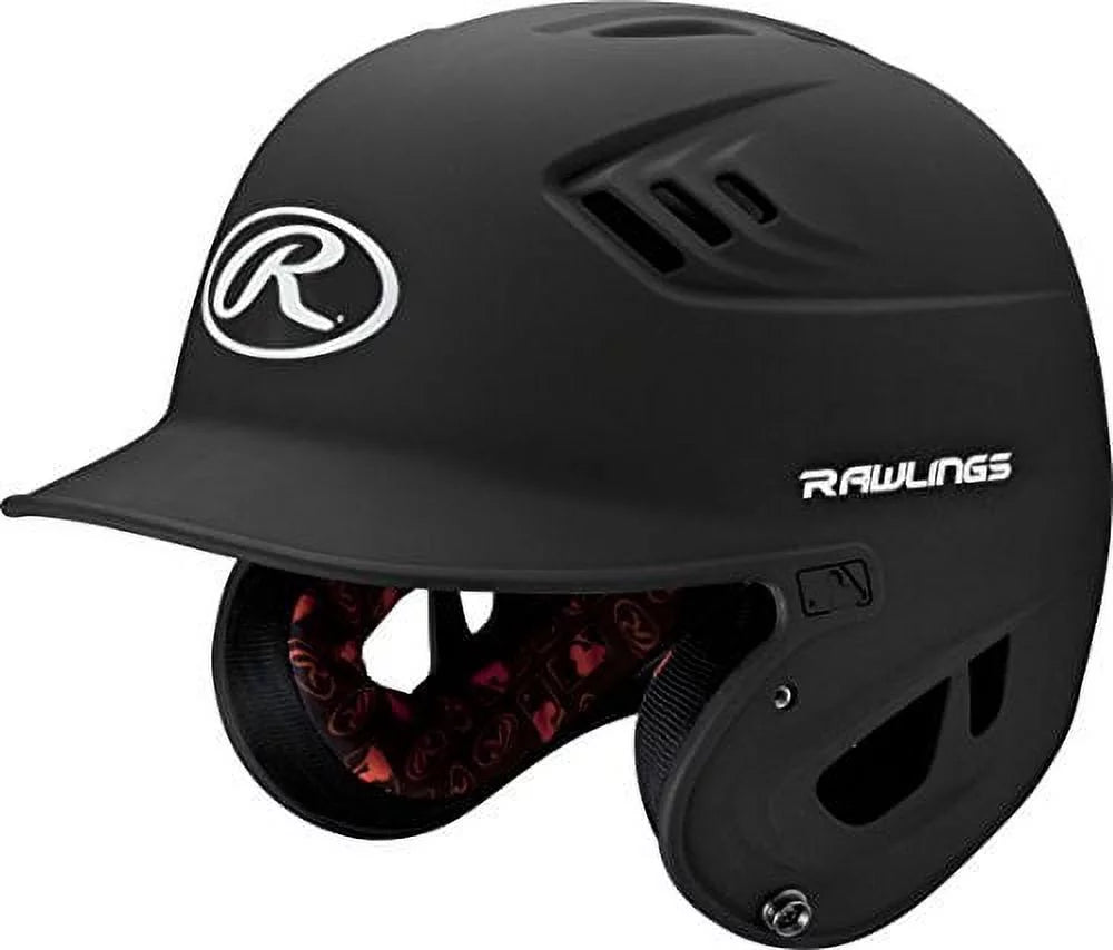 Junior Matte Black Batting Helmet A818806