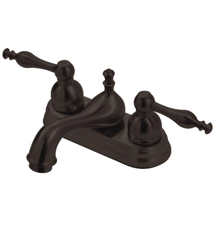 Chrome Two-Handle Centerset Lavatory Faucet with Pop-Up F654703