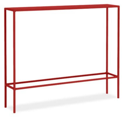 Slim Console Table Scarlet Red F39290
