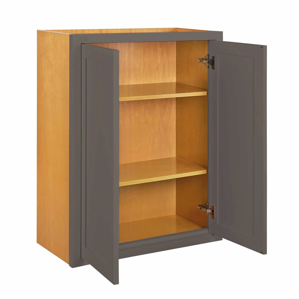 Dark Grey Double Door Cabinetry X7407