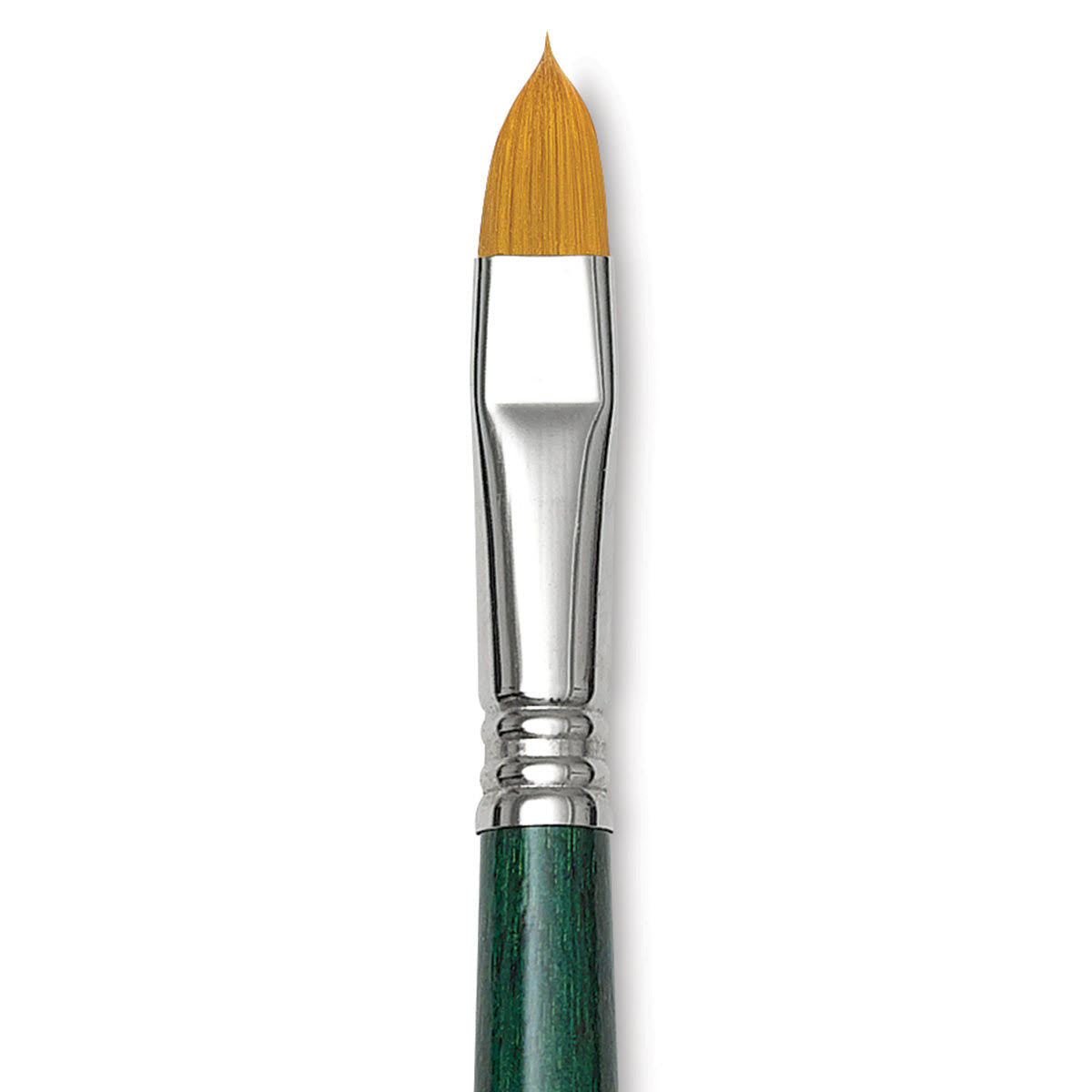 Gold Synthetic Brush Filbert Long Handle Size 24 R911195