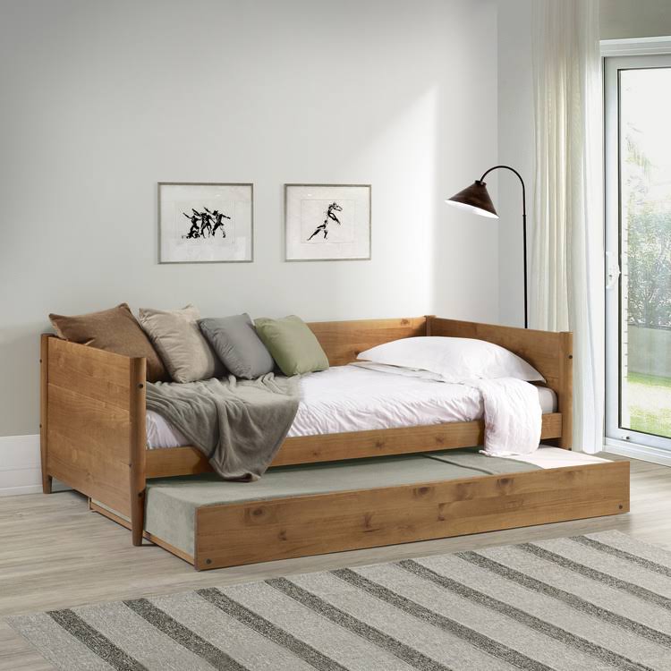 Twin Size Day Bed with Twin Trundle I9895
