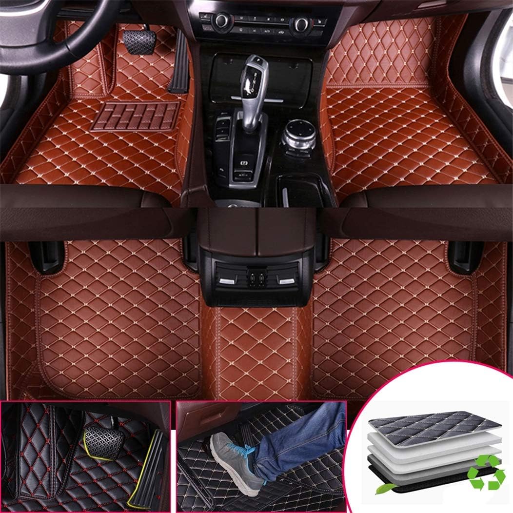 Custom Car Floor Mats for Mini Cooper R56 2door 2007-2013 Black Beige S491098