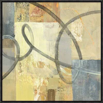 Beige Oil Painting Print on Canvas N2739