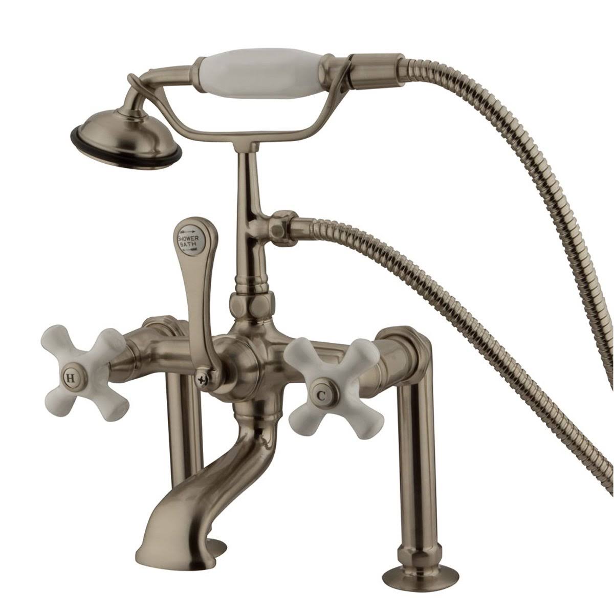Oil Rubbed Bronze Clawfoot Tub Filler with Hand Shower R564