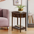 Antique Walnut Asian Wood Nightstand S755