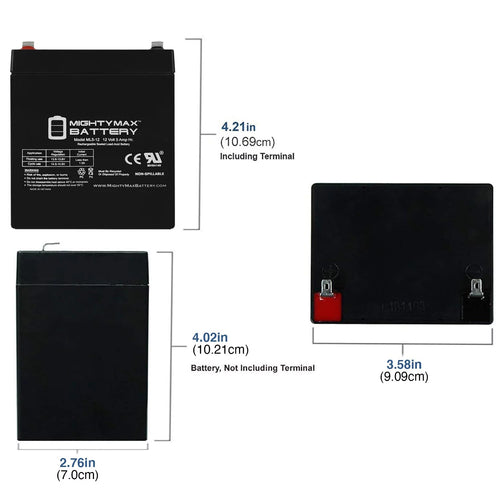12V 5AH SLA Battery Z97393