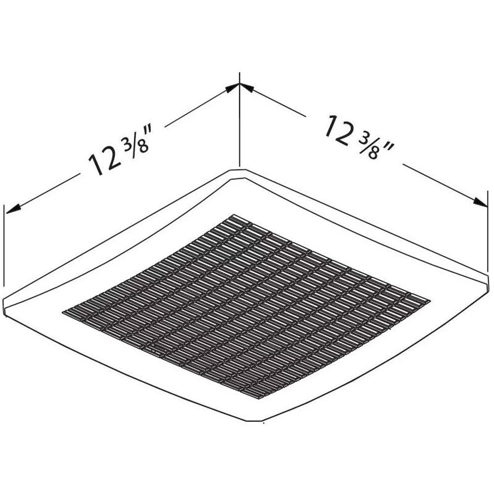 110 CFM Exhaust Bath Fan with Humidity Sensor B855721