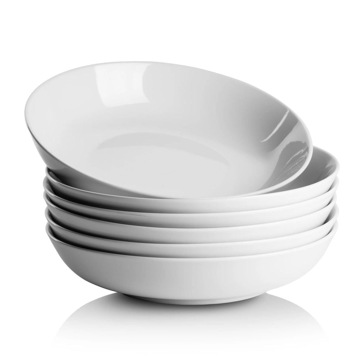 White 36 Oz Pasta Dinner Bowl Set of 6 R83567