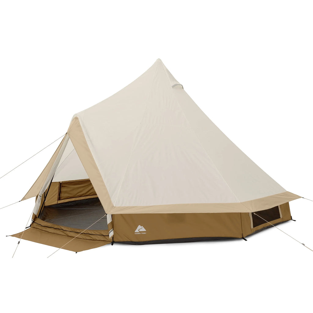 15' x 15' 8-Person Glamping Bell Tent A8888