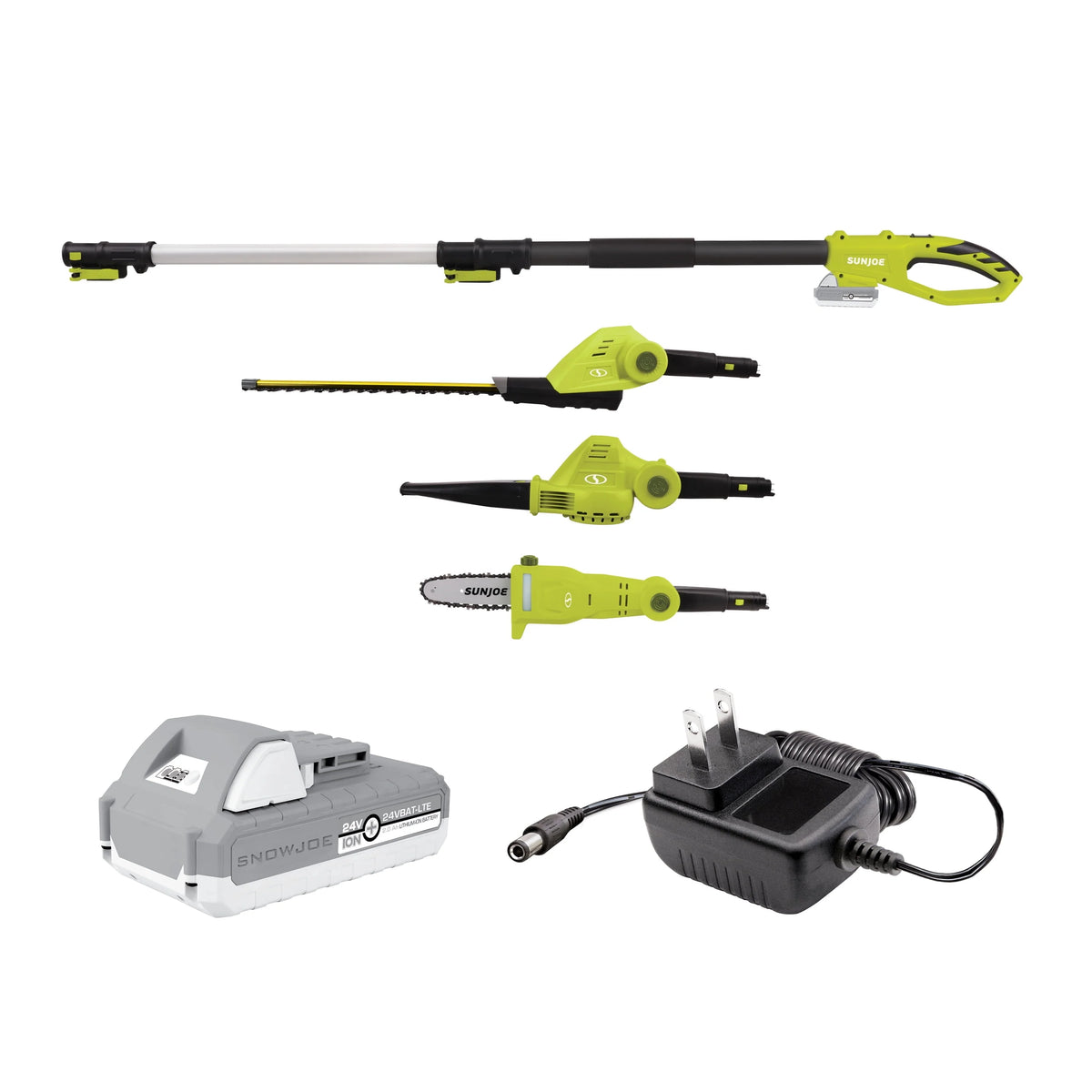 Cordless 3-in-1 Hedge Trimmer Pole Saw Leaf Blower G503