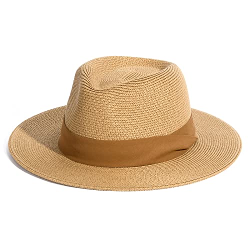 Wide Brim Straw Panama Hat O48120