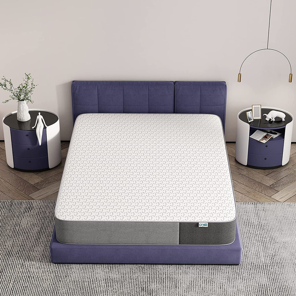 10 Inch Gel-Infused Memory Foam Pillow Top Twin Mattress A951568