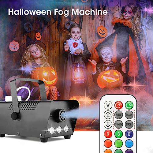 Fog Machine with 12 Colorful LED Lights G538811