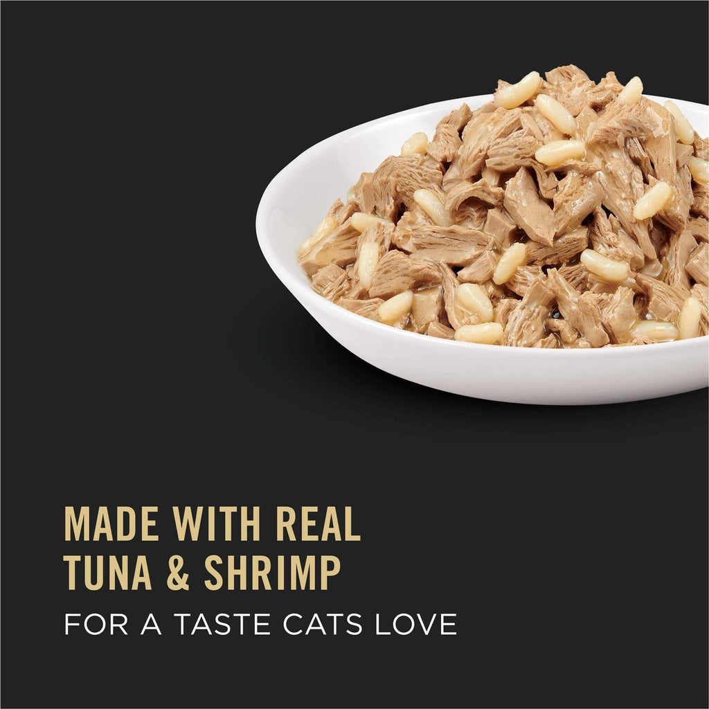 Tuna Shrimp & Rice Entree in Sauce Canned Cat Food O9154