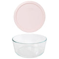 7-Cup Round Glass Storage Bowl with Lid X4319