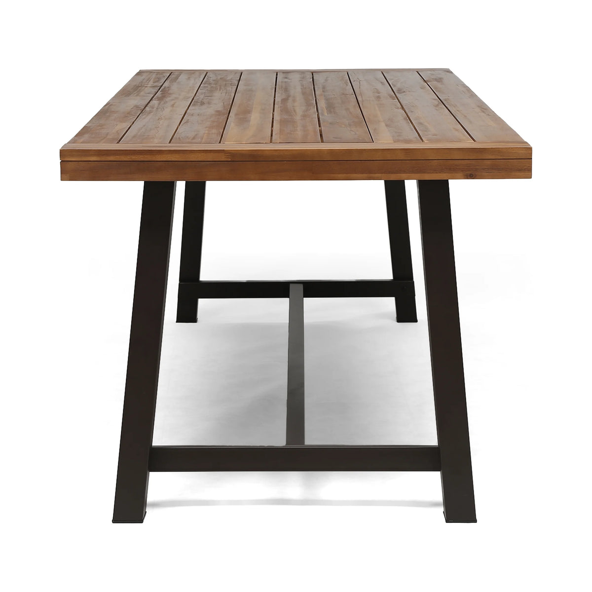 Outdoor Eight-Seater Wooden Dining Table U77409