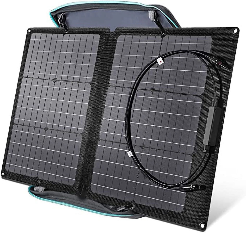 60W Portable Foldable Solar Panel with Adjustable Kickstand B188