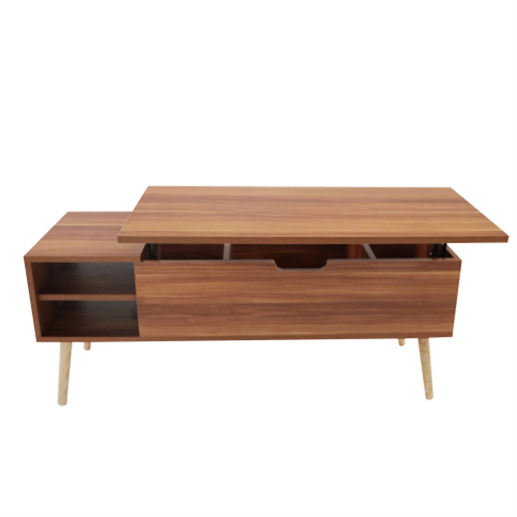 Black Solid Wood Lift Top Coffee Table R671544