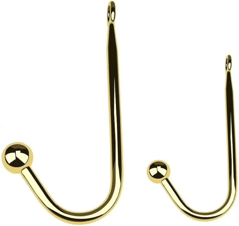 Metal Anal Hook with Anal Ball R49111