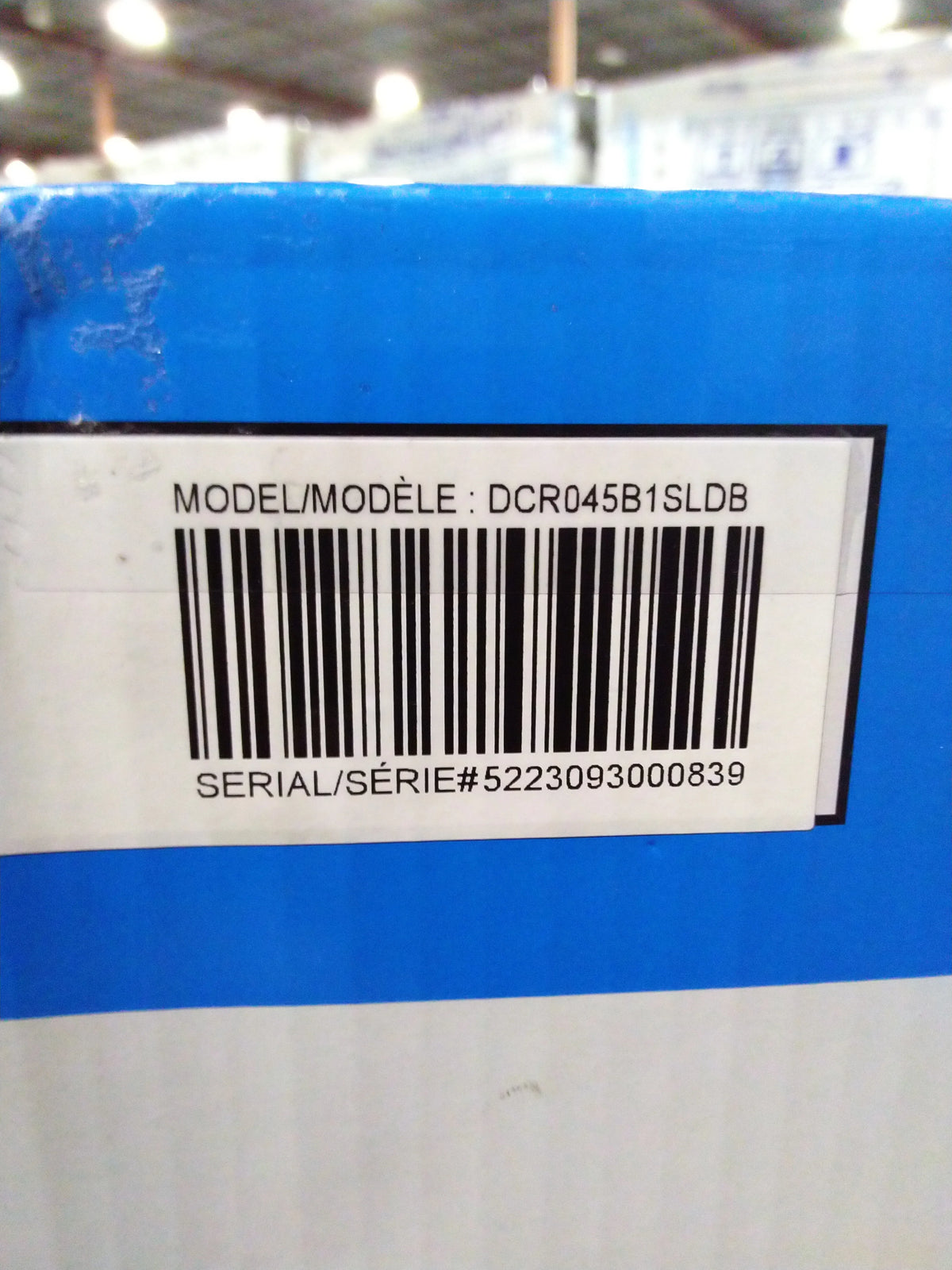 4.5 Cu. Ft. Top Mount Compact Stainless Steel Fridge L185952