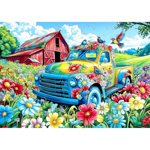 1000 Piece HD Print Puzzle with Poster H141
