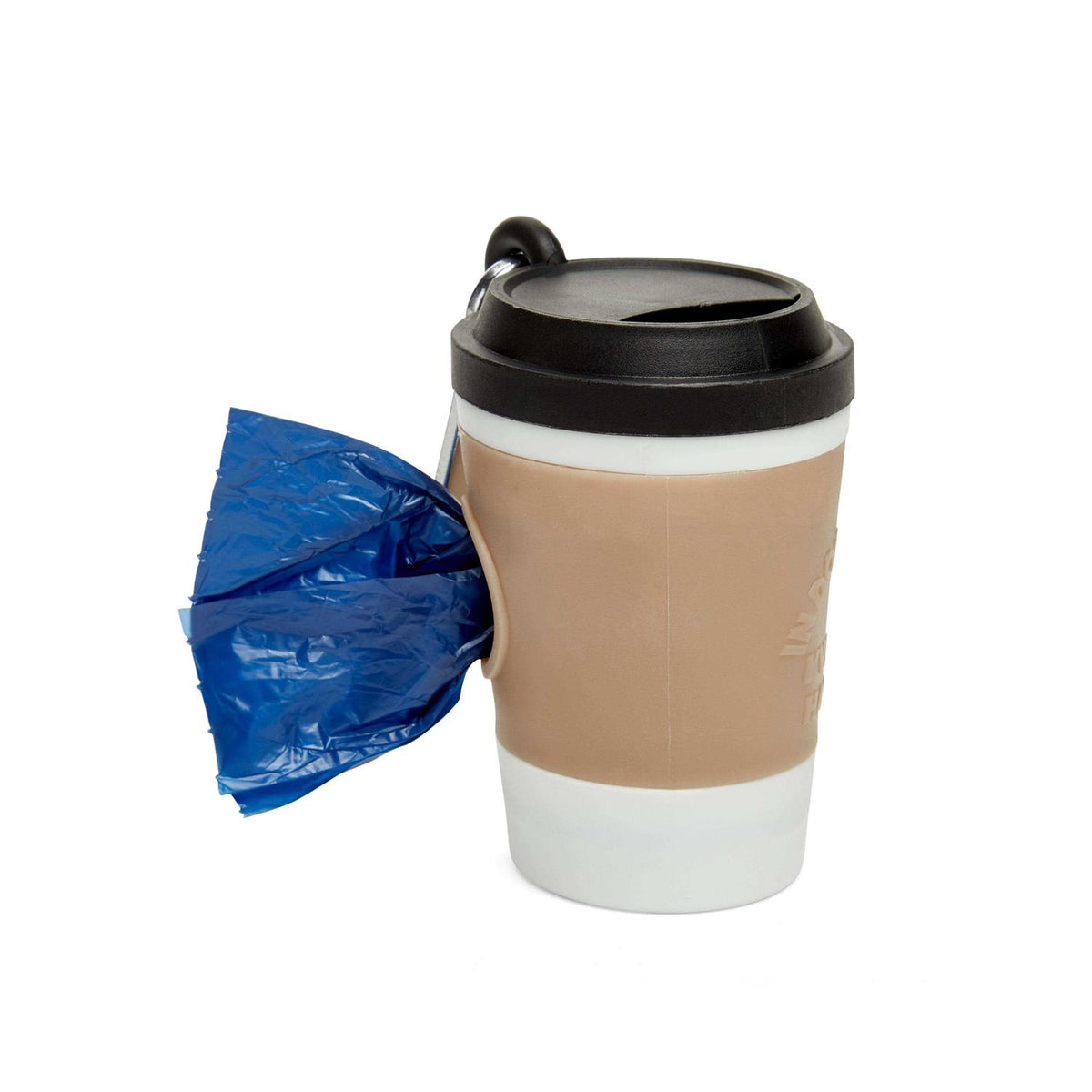 Coffee Cup Dog Waste Bag Dispenser with Refill Rolls W106