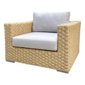 Wicker Club Chair with Cushion I181