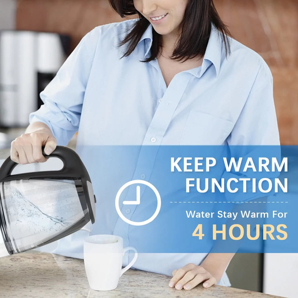 1200W 2.0L Glass Electric Kettle J646