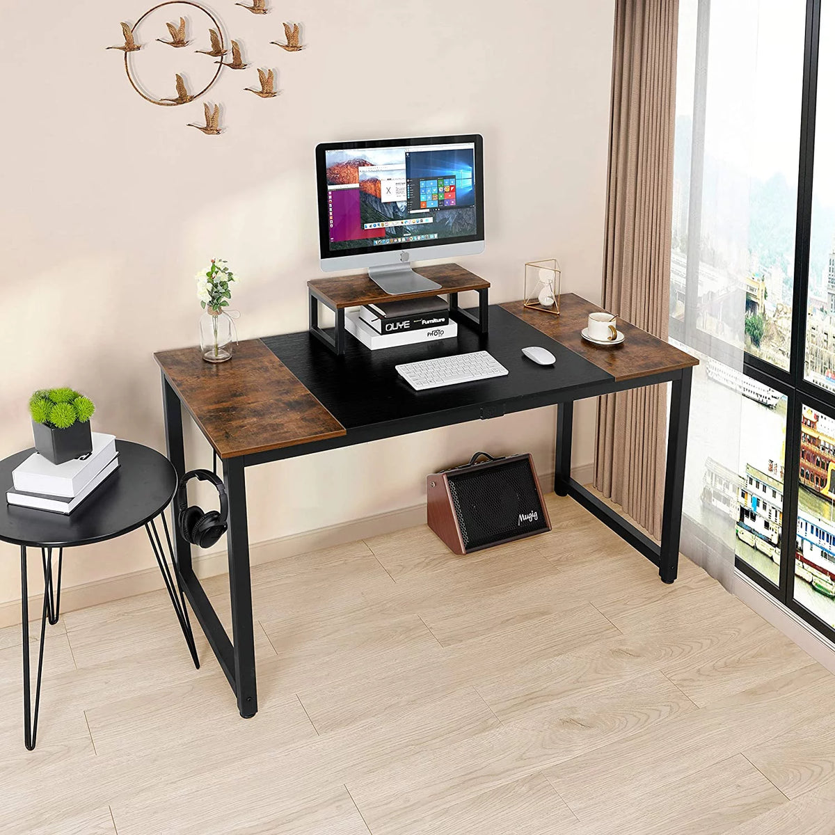 Computer Desk with Monitor Stand N40347