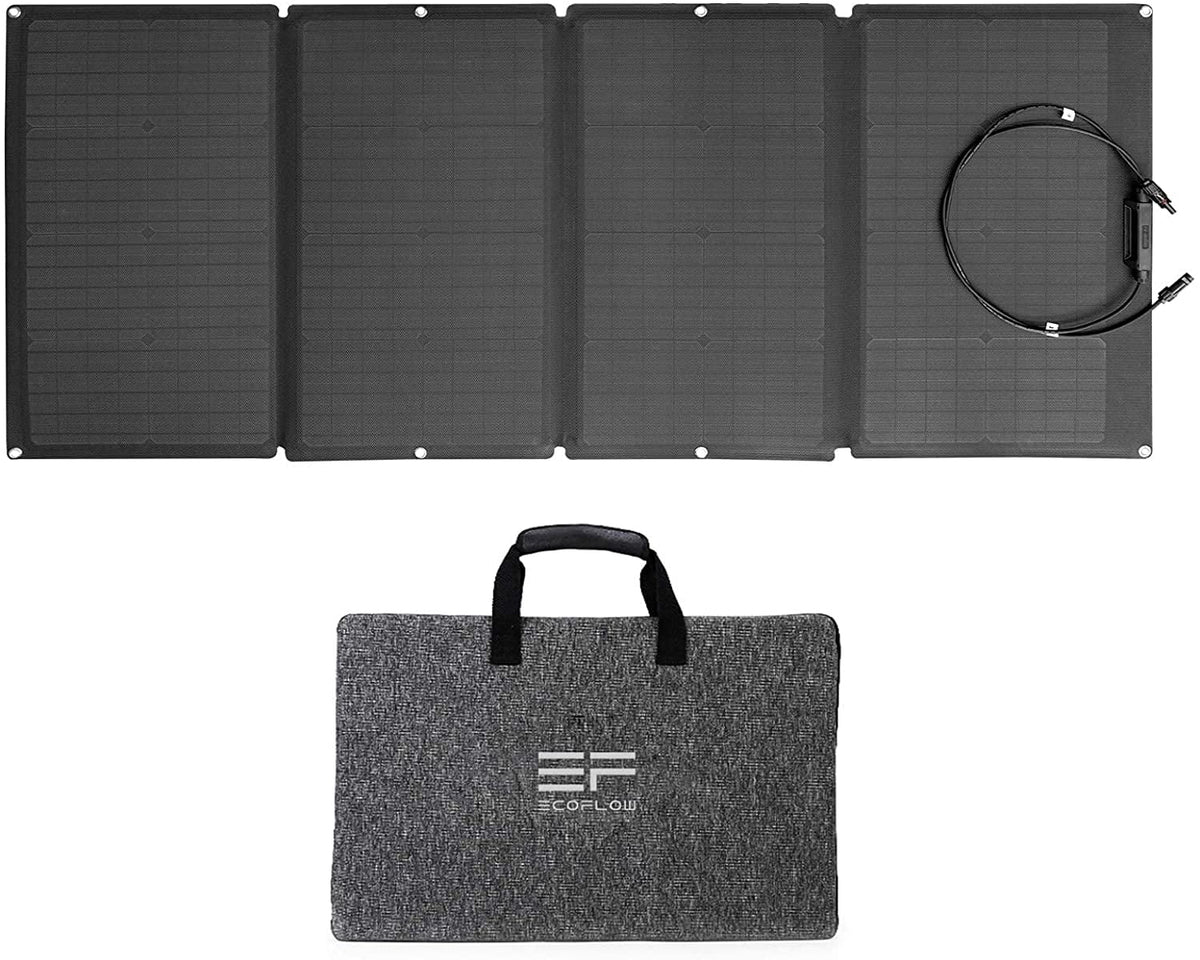 60W Portable Foldable Solar Panel with Adjustable Kickstand B188