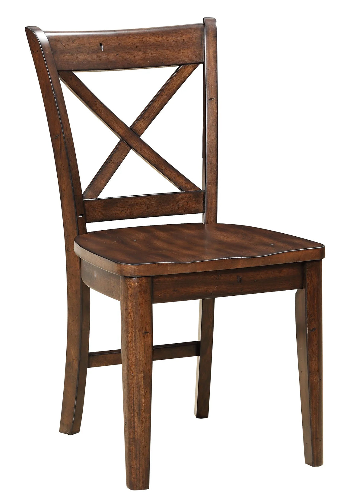 Amber Solid Wood Cross Back Dining Chair M51502