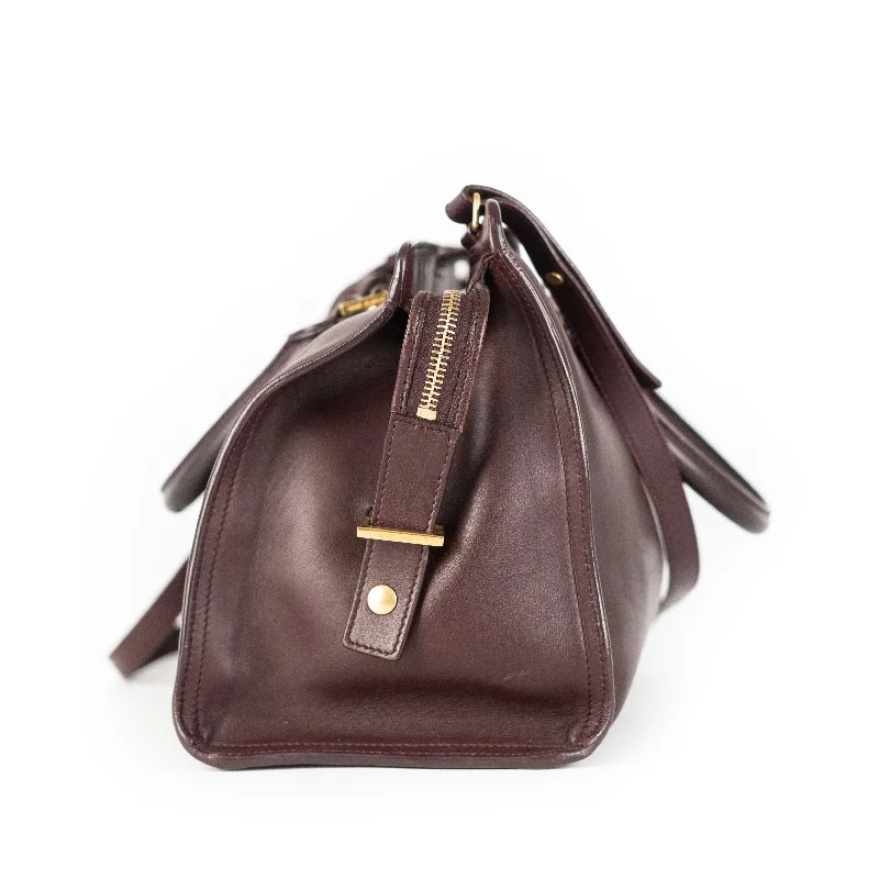 Saint Laurent Small Cabas Bag Brown